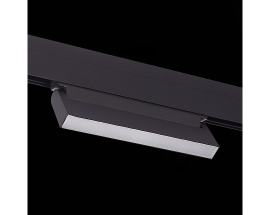 ST363.446.12 Магнитный трековый светильник Черный LED 1*12W 4000K 720Lm Ra>90 120 IP20 L219xW22xH108