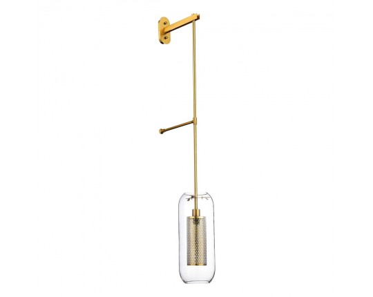 SL1048.311.01 Бра ST-Luce Латунь/Прозрачный E14 1*40W