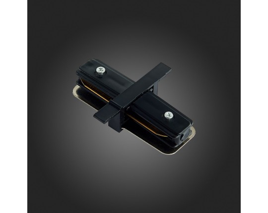 ST013.419.00 Коннектор прямой для однофазного встраиваемого шинопровода ST-Luce Черный