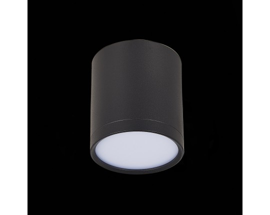 ST113.442.05 Светильник потолочный Черный LED 1*5W 4000K 390Lm Ra>90 120° IP20 D68xH75 170-240V