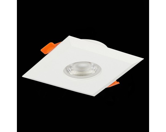 ST204.508.01 Св-к встр. Белый GU10 1*50W  L94xW94xH25 220V Без ламп