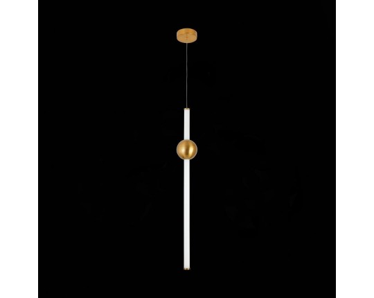 SL1222.213.01 Светильник подвесной ST-Luce Золотистый/Золотистый, Белый LED 1*18W 4000K