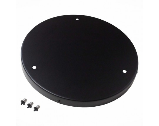 SL001.403.03 Потолочное крепление на 3 лампы (круглое) ST-Luce Черный