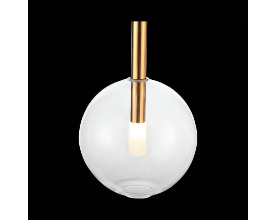 SL1054.203.01 Светильник подвесной ST-Luce Золотистый/Прозрачный G9 1*5W
