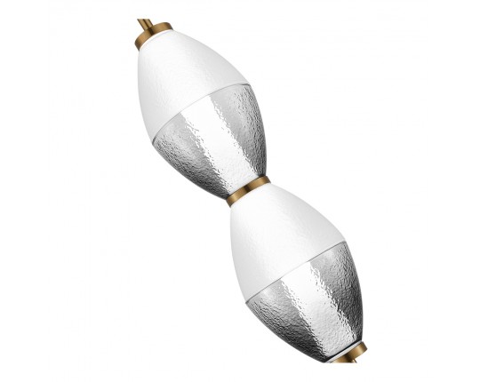 SL6130.403.15 Светильник подвесной ST-Luce Черный/Белый, Дымчатый LED 1*16W 3000K