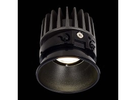 ST851.438.07 Светодиодный модуль Черный LED 1*7W 3000K 560Lm Ra>90 36° IP20 D69xH75 220-240V(глянец)