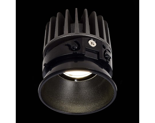 ST851.438.07 Светодиодный модуль Черный LED 1*7W 3000K 560Lm Ra>90 36° IP20 D69xH75 220-240V(глянец)