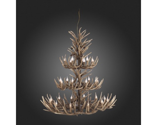 SL154.703.27 Люстра подвесная ST-Luce Серый E14 27*40W (из 3-х коробок)