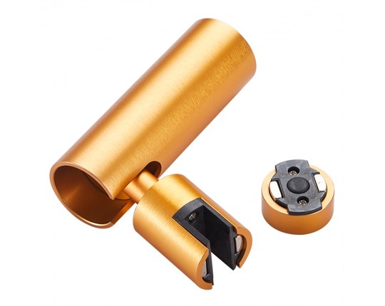 ST811.206.05 Магнитный трековый светильник FARM Золотистый LED 1*5W 3000K 350Lm Ra90 60 IP20 D35xH10