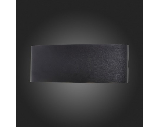 SL089.401.08 Светильник уличный настенный ST-Luce Черный кварцевый LED 8*1W 4000K