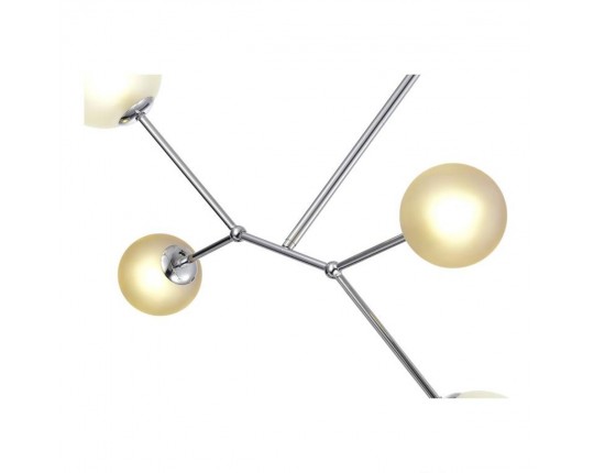 SLE1107-103-04 Светильник подвесной Хром/Белый, Серый G9 LED 4*5W 4000K