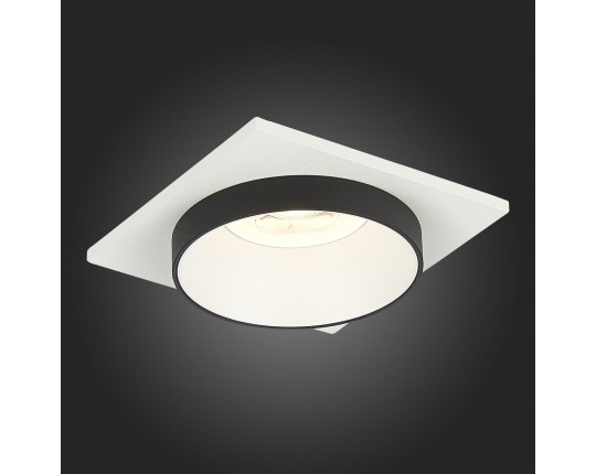 ST206.518.01 Св-к встр. Белый GU10 1*50W  L92xW92xH38 220V Без ламп