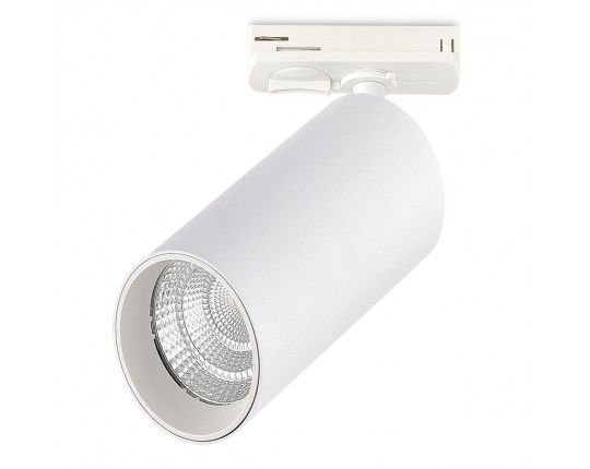 ST382.536.10.TRIAC Св-к трек. Белый LED 1*10W 3000K 900Lm Ra>90 24 IP20 DxH- 220V