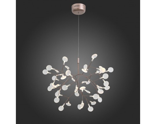 SL379.203.45 Люстра подвесная ST-Luce Медный/Белый LED 45*0,5W 3500K