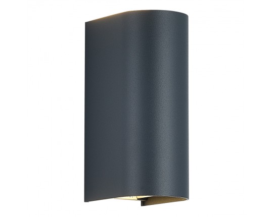 SL9516.701.01 Светильник уличный настенный ST-Luce серый/серый LED 1*10W 3000K/4000K/6500K