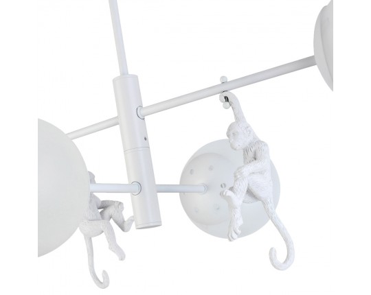 SLE115102-04 Светильник потолочный Белый/Белый E14 4*60W