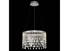 SL6201.103.24 Люстра подвесная ST-Luce Серебристый/Прозрачный LED 1*24W 3000K/4000K/6000K