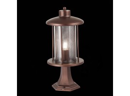 SL080.405.01 Светильник уличный наземный ST-Luce Темный кофе/Прозрачный, Темный кофе E27 1*60W