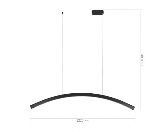 SL6232.413.01 Светильник подвесной ST-Luce Черный/Черный LED 1*20W 4000K
