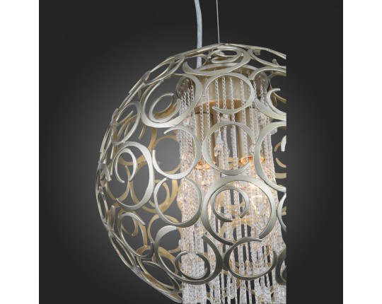 SL1101.203.02 Люстра подвесная ST-Luce Шампань/Шампань, Прозрачный E14 2*40W