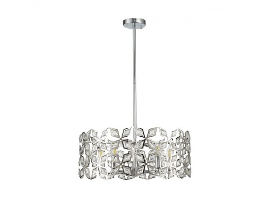 SL1104.103.05 Светильник подвесной ST-Luce хром/прозрачный E14 5*60W