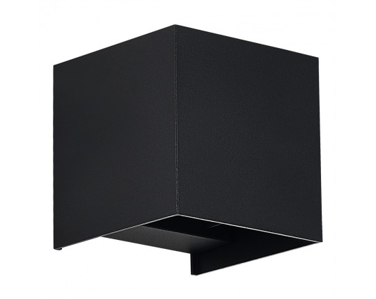 SL9513.401.01 Светильник уличный настенный ST-Luce черный/черный LED 1*10W 2700K