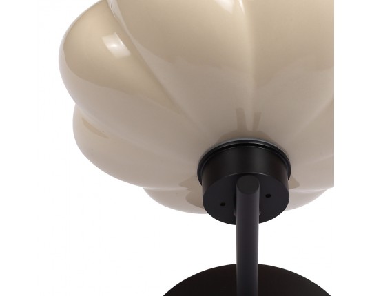 SL6134.411.01 Светильник настенный ST-Luce черный/желтый, опаловый LED 1*8W 3000K