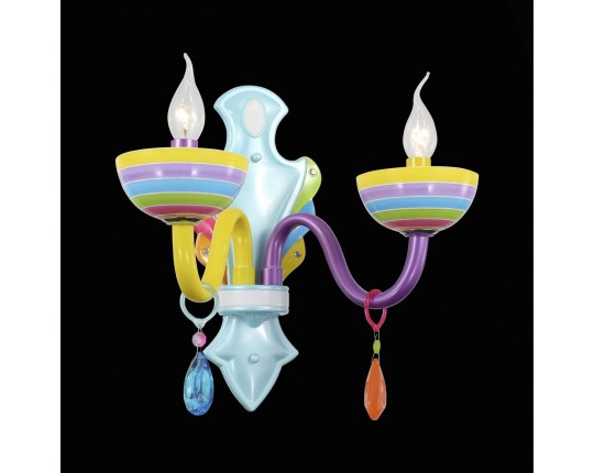 SL672.781.02 Бра ST-Luce Разноцветный/Разноцветный E14 2*40W