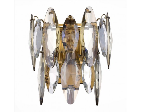 SL1227.301.02 Бра ST-Luce Латунь/Прозрачный E14 2*40W