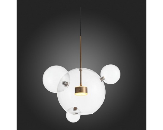 SL1133.203.01 Светильник подвесной ST-Luce Латунь/Прозрачный LED 1*14W 3000K