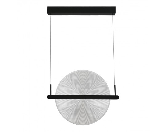 SL6233.403.15 Светильник подвесной ST-Luce Черный/Прозрачный LED 1*15W 4000K