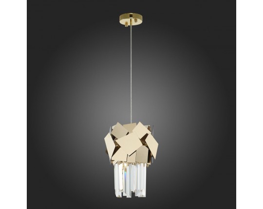SL1232.203.01 Подвес ST-Luce Золотистый/Прозрачный, Золотистый E14 1*60W