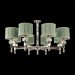 SL1121.103.08 Люстра подвесная ST-Luce Никель/Оливковый E14 8*40W