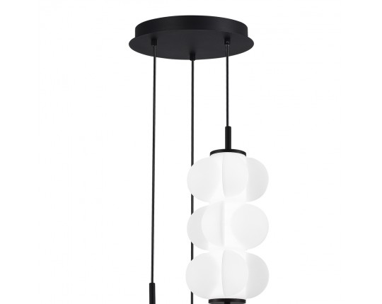 SL6121.403.03 Светильник подвесной ST-Luce Черный/Белый LED 3*7,5W 3000K