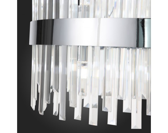 SL1160.103.18 Люстра подвесная ST-Luce Хром/Хром, Прозрачный G9 18*5W