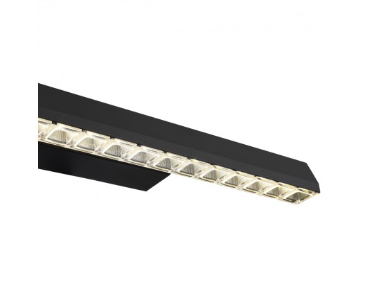 SL1018.401.01 Светильник настенный ST-Luce черный/прозрачный LED 1*11W 4000K