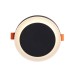 ST104.402.06 Светильник встраиваемый Черный LED 1*6W 3000K 468Lm Ra>80 120° IP20 D110xH20 170-240V