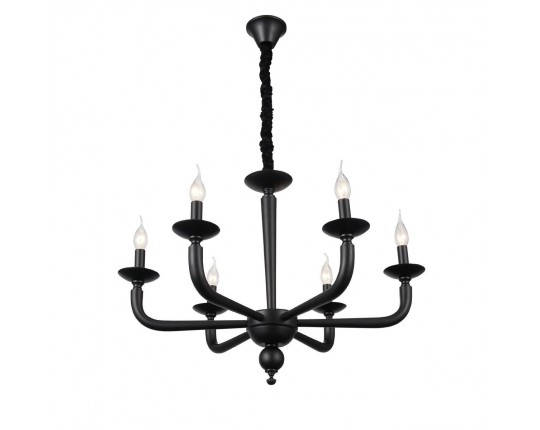 SL1114.403.06 Люстра подвесная ST-Luce Черный E14 6*40W