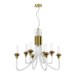 SL1241.203.08 Люстра подвесная ST-Luce Золотистый/Белый E14 8*40W