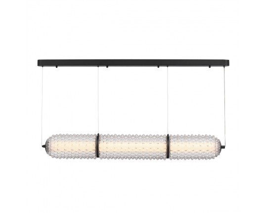 SL6144.413.01 Светильник подвесной ST-Luce черный/прозрачный LED 1*37W 4000K