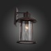 SL080.401.01 Светильник уличный настенный ST-Luce Темный кофе/Прозрачный, Темный кофе E27 1*60W