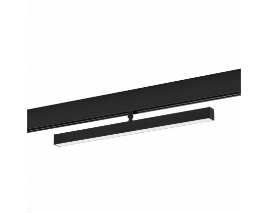 ST802.446.12 Магнитный трековый светильник Черный LED 1*12W 4000K 750Lm Ra>90 120° IP20 L405xW22,5xH