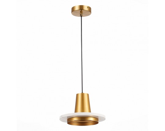 SL1212.203.01 Подвес ST-Luce Латунь/Латунь, Белый LED 1*12W 3000K