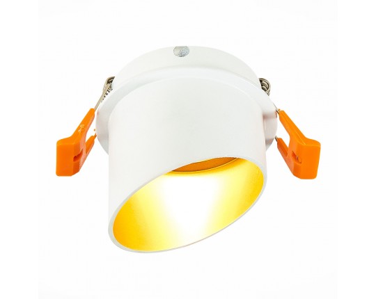 ST214.508.01 Св-к встр. Белый GU10 1*50W  IP20 L68xW68xH68 220V Без ламп