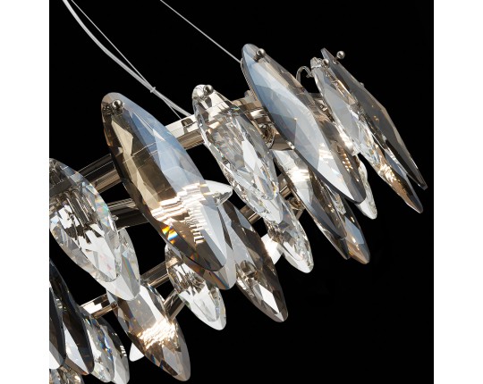 SL1227.103.08 Люстра подвесная ST-Luce Никель/Прозрачный E14 8*40W