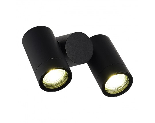 SL9011.402.02 Светильник уличный потолочный ST-Luce черный/белый GU10 2*50W
