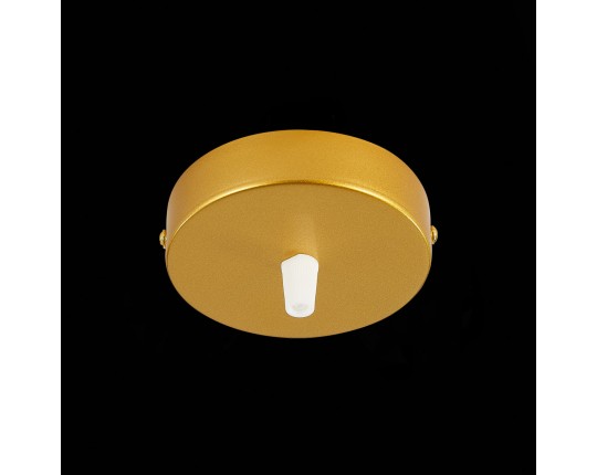 SL001.203.01 Потолочное крепление на одну лампу (круглое) ST-Luce Золотистый