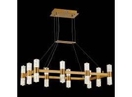 SL6007.203.20 Люстра подвесная ST-Luce Латунь/Прозрачный LED 20*2,5W 4000K