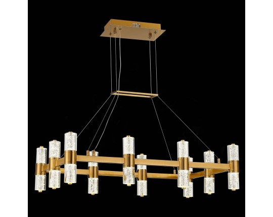 SL6007.203.20 Люстра подвесная ST-Luce Латунь/Прозрачный LED 20*2,5W 4000K