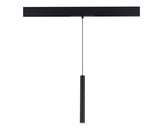 ST682.446.07 Магнитный трековый светильник Черный LED 1*7W 4000K 450Lm Ra90 36° IP20 D32xH307 48V